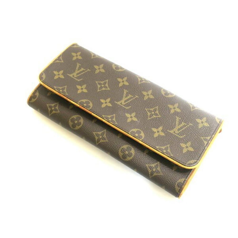 Louis Vuitton Twin Shoulder Pochette Bag GM 2Way Monogram